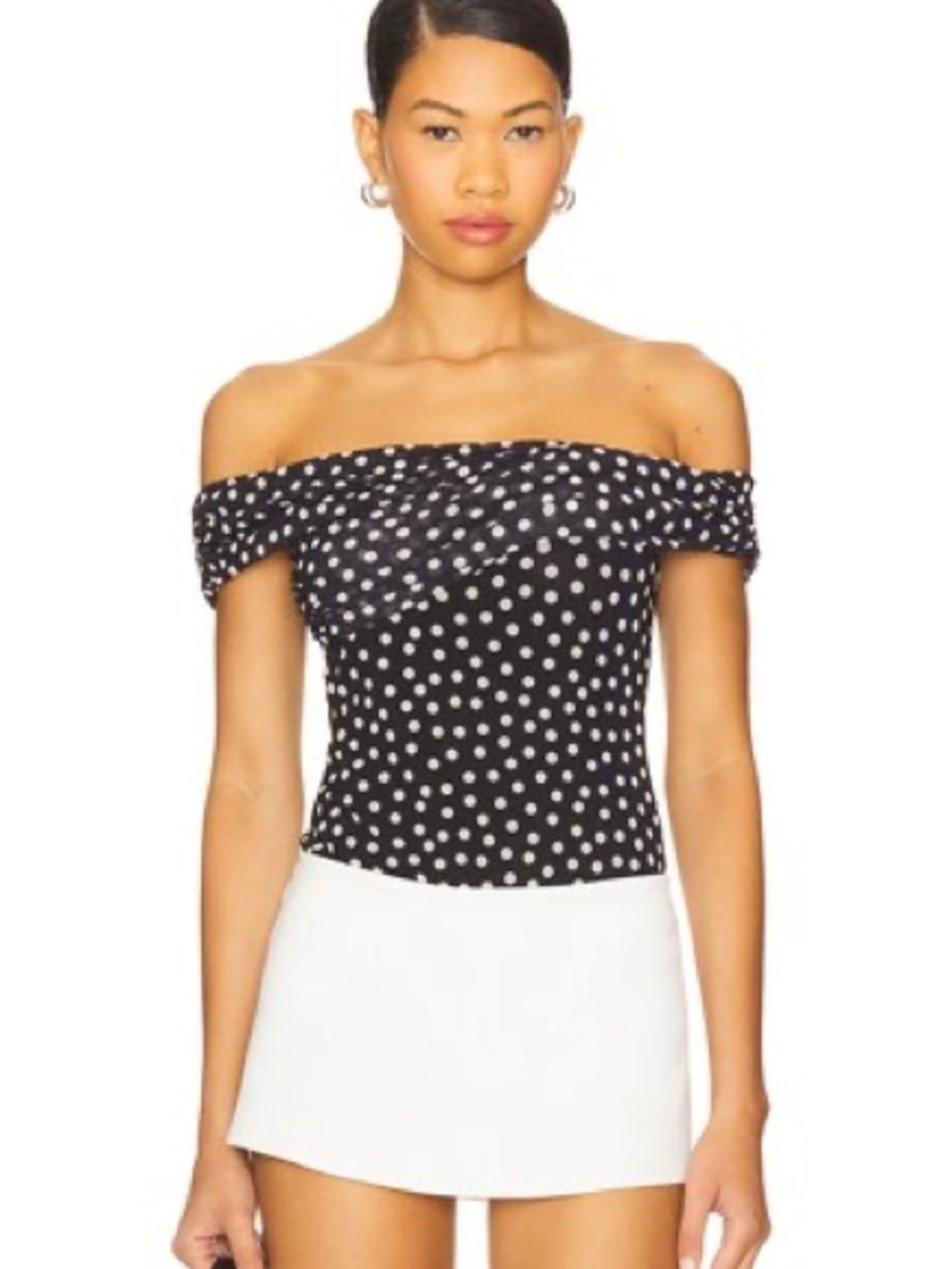 Thea Bodysuit in Black Polka Dot
MAJORELLE - Picture 2 of 6